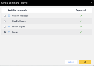 Send Command - GPS Tracking